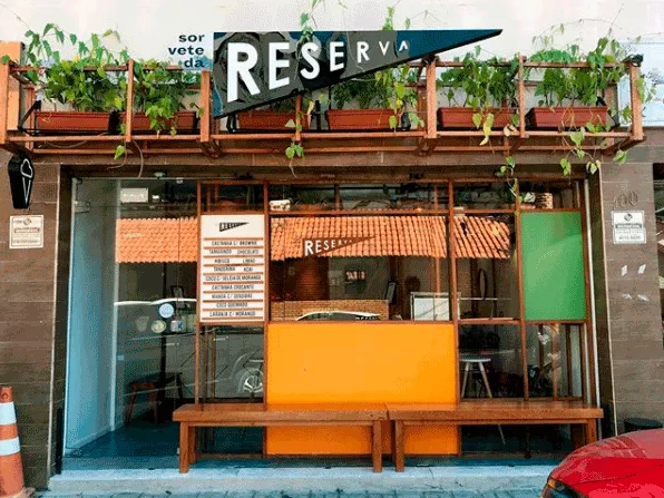 Fachada Sorvete da Reserva &mdash; projeto premiado no ArchDaily