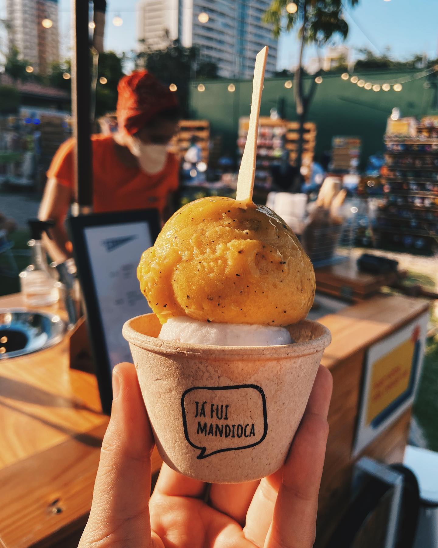 Copinho &lsquo;J&aacute; fui mandioca&rsquo;