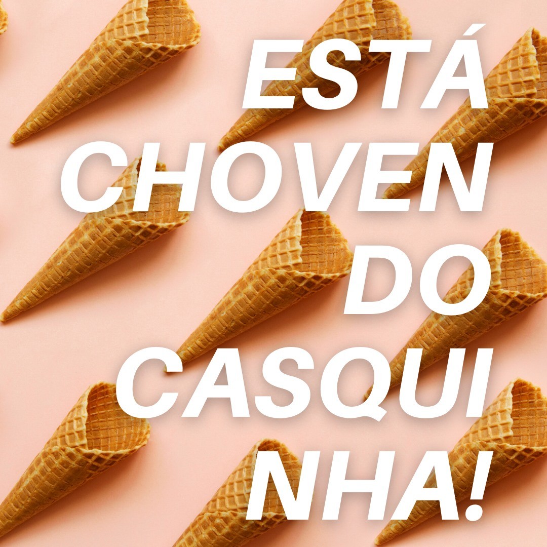 Casquinhas artesanais — Bonito pra Chover